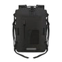 Grand sac à dos imperméable noir avec fermeture roll-top