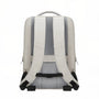 Sac à dos gris clair avec bretelles rembourrées et sangle de poitrine pour ordinateur femme Elegance XL