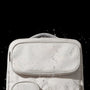 Sac ordinateur femme 17 pouces blanc résistant à l’eau avec plusieurs compartiments zippés