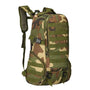 Sac à dos tactique camouflage avec compartiments multiples et webbing MOLLE