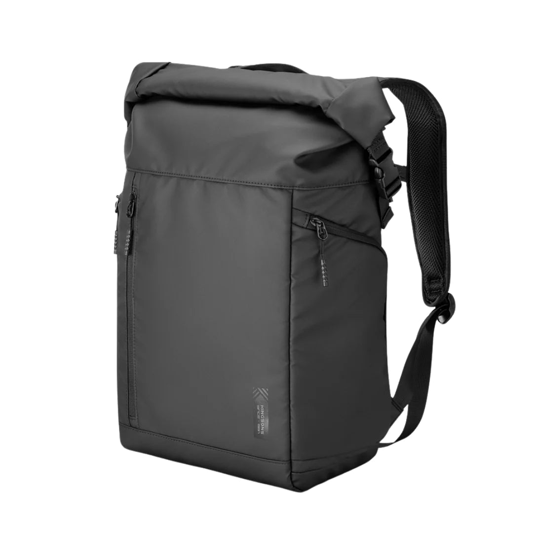 Sac à dos noir à roulettes Nebula XB avec multiples poches zippées et bretelles ajustables