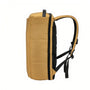 Sac à dos jaune moutarde 17 pouces cabine/voyage avec accents noirs