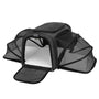 Sac à bandoulière extensible pour chat et chien avec porte collapsible et intérieur doux