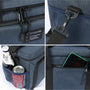 Sac à bandoulière isotherme 10L avec sac réfrigérant bleu, compartiments et bandoulière