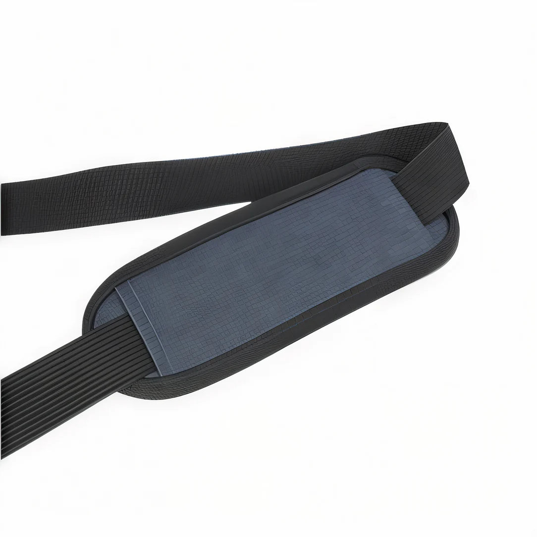 Sangle d’épaule noire avec section rembourrée grise du Sac à bandoulière isotherme 10L