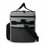 Sac à bandoulière isotherme grand format 32L avec sac à dos gris et noir