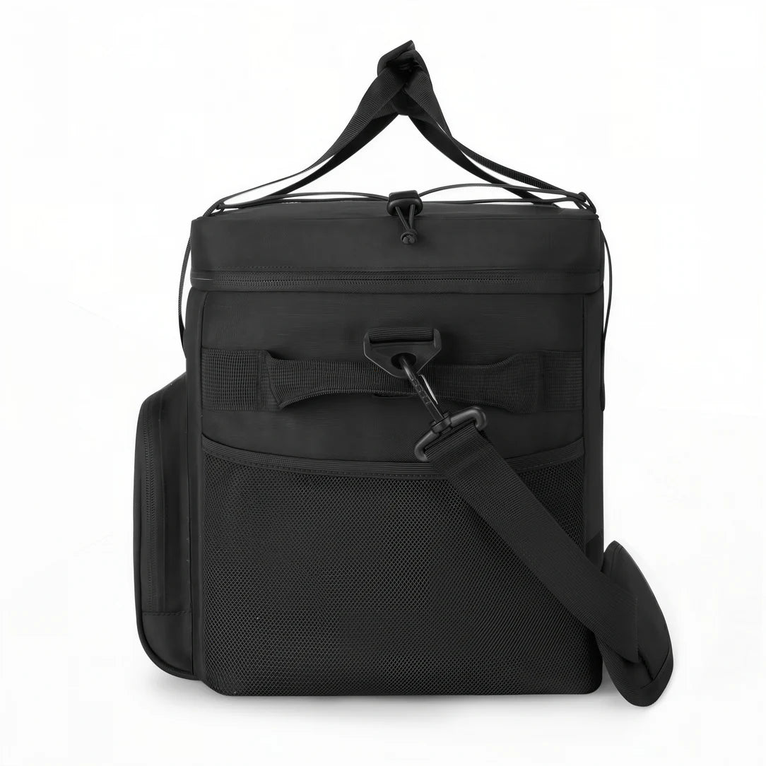 Sac à bandoulière isotherme grand format 32L avec sac de refroidissement noir