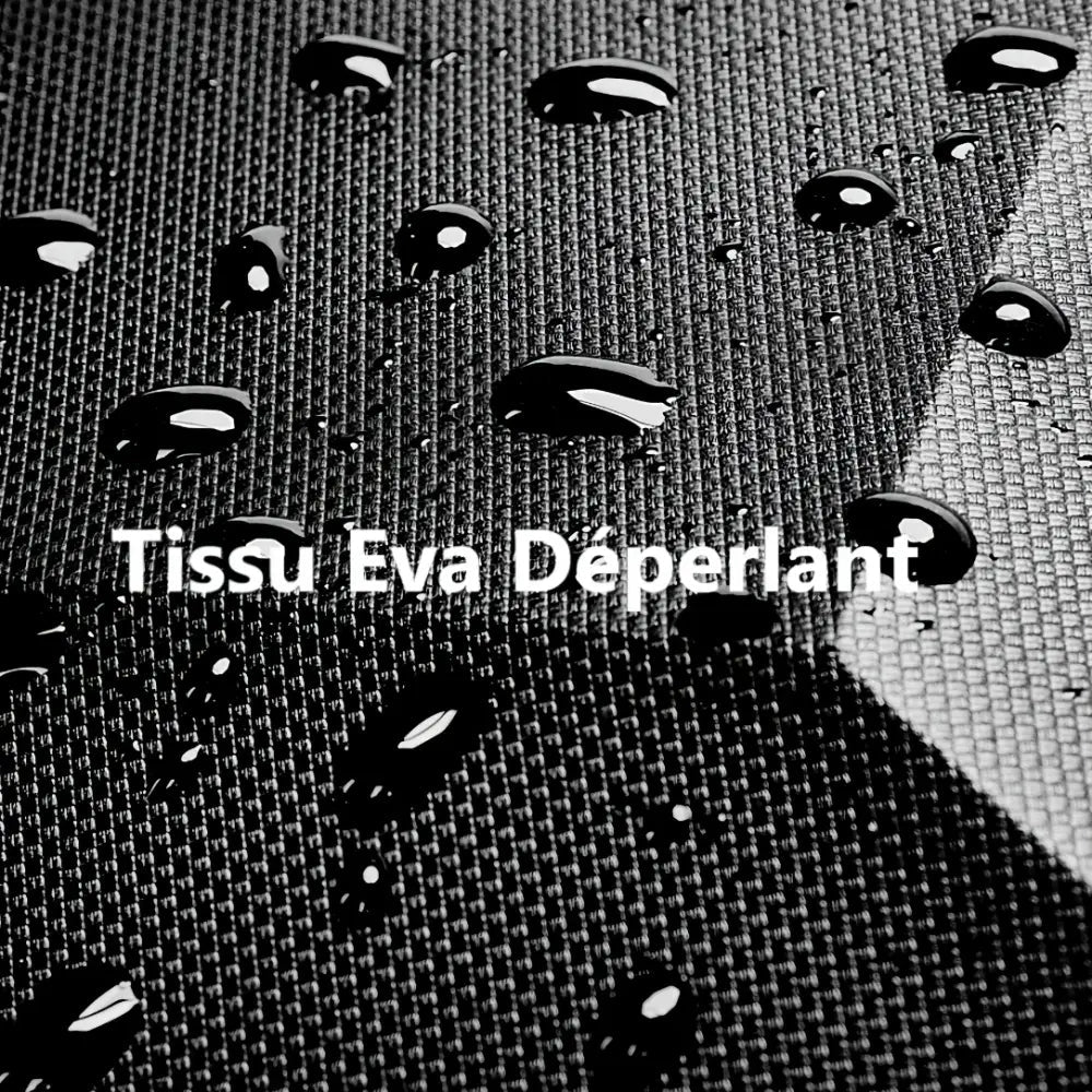 Tissu résistant à l’eau avec des gouttes visibles pour Sac à dos antivol ordinateur 16 pouces TechShield