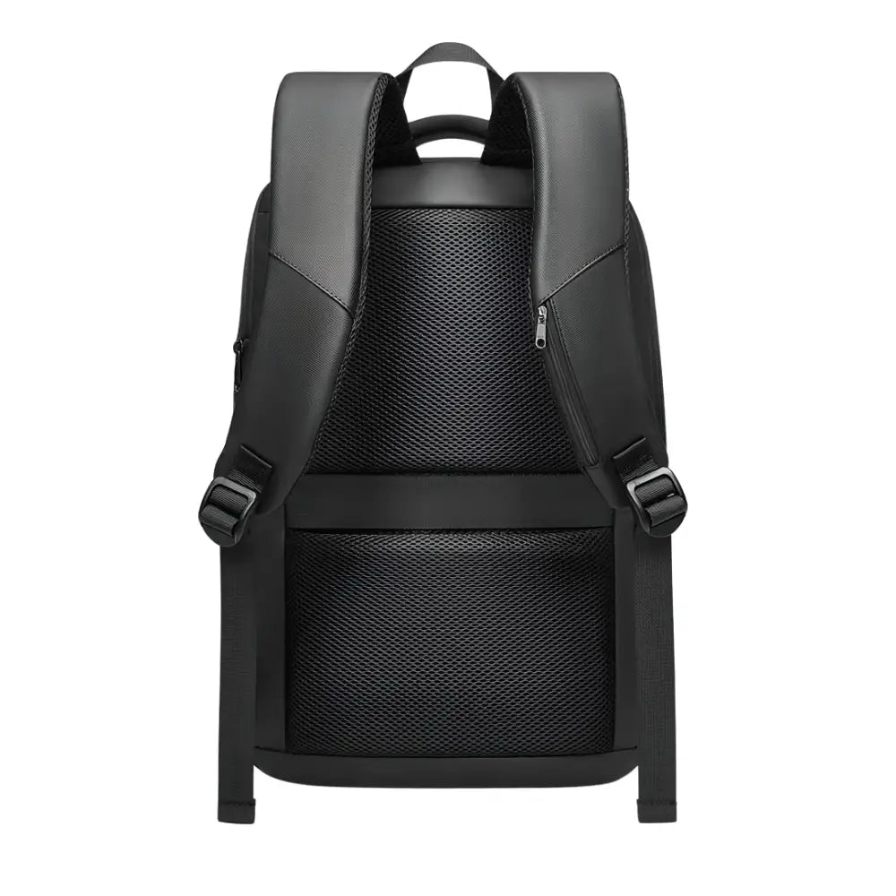Sac à dos antivol ordinateur 16 pouces TechShield avec dos en mesh rembourré et bretelles ajustables