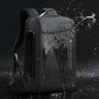 Sac à dos antivol noir résistant à l’eau avec un design élégant