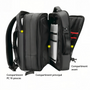 Sac à dos Targus noir pour ordinateur portable avec compartiments multiples et intérieur rembourré