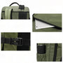 Sac à dos cabine olive 38L, 55x35x20 cm, tissu résistant