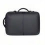 Sac à dos cabine antivol TSA noir avec anse et sangle, matériau durable protecteur
