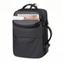 Sac à dos cabine antivol TSA noir avec compartiments rembourrés