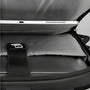 Sac à dos cabine PC 15 pouces MR96 avec un ordinateur portable noir partiellement ouvert et une tablette dans la pochette