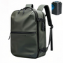 Sac à dos cabine AirTrail vert avec accents noirs et antivol