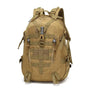 Sac à dos Tan Cityguard 35L pour la randonnée avec webbing MOLLE et style tactique