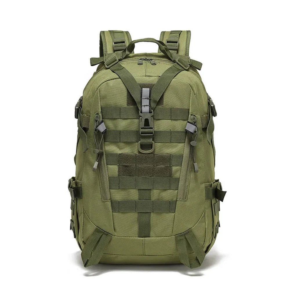 Sac à dos cityguard 35L vert olive tactique avec molle et plusieurs compartiments