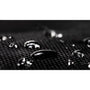 Tissu noir résistant à l’eau avec gouttes d’eau visibles pour le Sac à dos convertible pour ordinateur