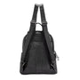 Sac à dos en cuir noir motif crocodile Zency Horizon avec sangles réglables et fermeture éclair