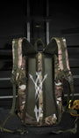 Sac à dos d’airsoft 35L camouflage tactique avec bretelles rembourrées et panneau dorsal ventilé