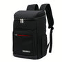 Sac à dos de camping isotherme 24L avec compartiments zippés et bretelles épaisses