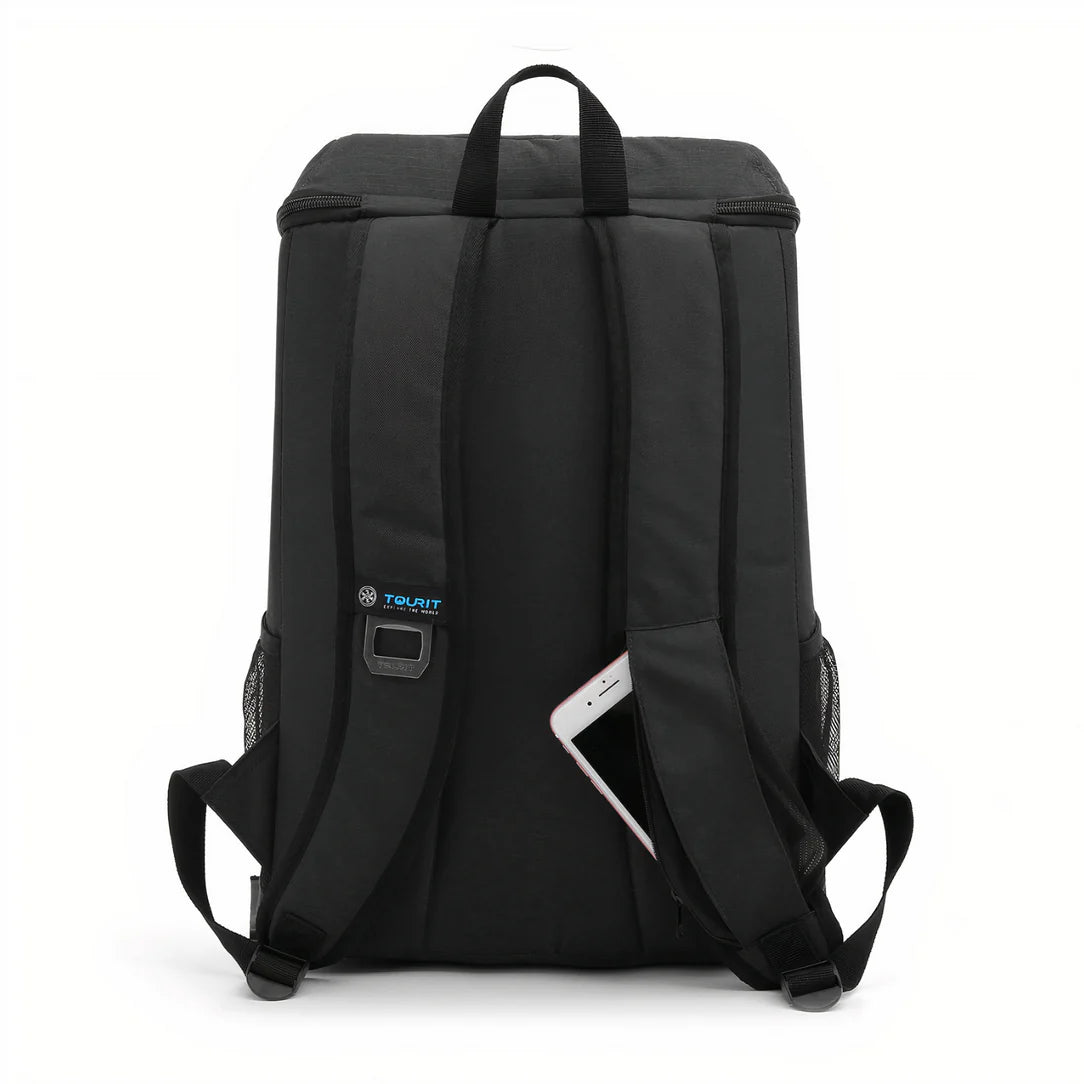 Sac à dos de marche randonnée isotherme avec poche latérale pour smartphone