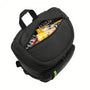 Sac à dos de marche isotherme avec poche ouverte remplie de snacks pour randonnée