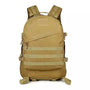 Sac à dos de randonnée homme tan avec webbing MOLLE pour un rangement modulable