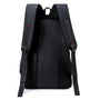 Sac à dos de sport Deren noir avec bretelles rembourrées et panneau dorsal en mesh