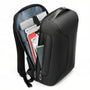 Sac à dos de travail antivol Citadelle ouvert avec notebooks, tablette et ordinateur portable