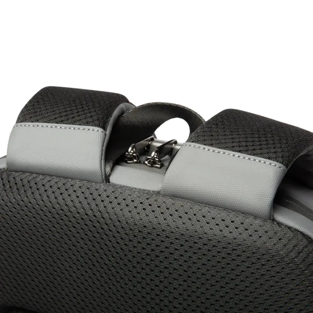 Sangle de sac à dos de ville antivol CityGuard avec rembourrage en mesh et fermeture éclair