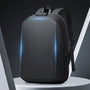 Sac à dos de ville antivol CityGuard gris foncé avec serrure et port de charge USB