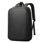 Sac à dos de ville antivol CityGuard noir avec serrure intégrée et port USB externe
