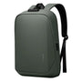 Sac à dos de ville antivol gris avec port de charge USB intégré