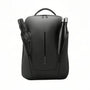 Sac à dos noir Bange avec porte-bouteille et compartiment ordinateur