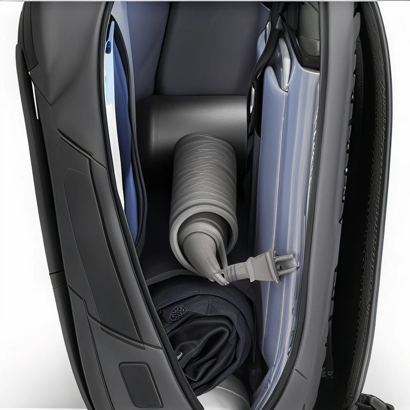 Sac à dos de ville PC 15 pouces Astra noir avec compartiments pour ordinateur et accessoires