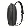 Sac à dos de ville PC 15 pouces Astra, noir, élégant avec port de recharge USB