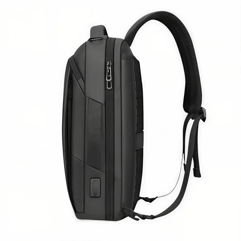 Sac à dos de ville PC 15 pouces Astra, noir, élégant avec port de recharge USB