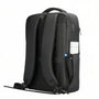 Sac à dos de ville PC 15 pouces Astra noir avec bretelles rembourrées et poche latérale