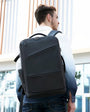 Sac à dos de ville pour homme ordinateur 17 pouces avec compartiments noirs