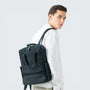 Sac à dos Ryden HB77 noir en nylon, design minimaliste élégant