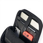 Sac à dos Ryden HB77 noir nylon avec smartphone, tablette et Switch rouge