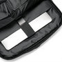 Sac à dos Ryden HB77 noir avec motif géométrique et sangle élastique MacBook