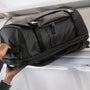 Sac à dos de voyage 30L Trip Quest noir en nylon avec fermetures et sangles