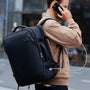 Sac à dos Mack Riven noir 45x35x20 cm 27L avec ports charge et fermetures éclair multiples