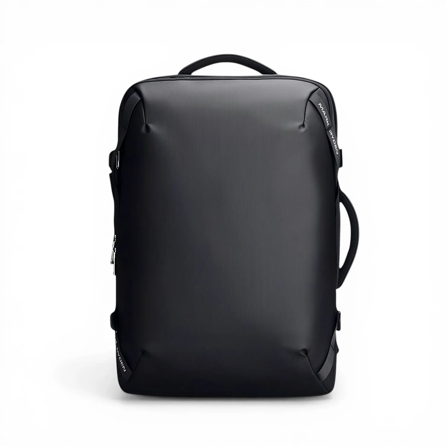 Sac à dos ordinateur noir minimaliste 45x35x20 cm 27L élégant