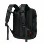 Sac à dos tactique noir antivol 40L avec compartiments et sangles ajustables