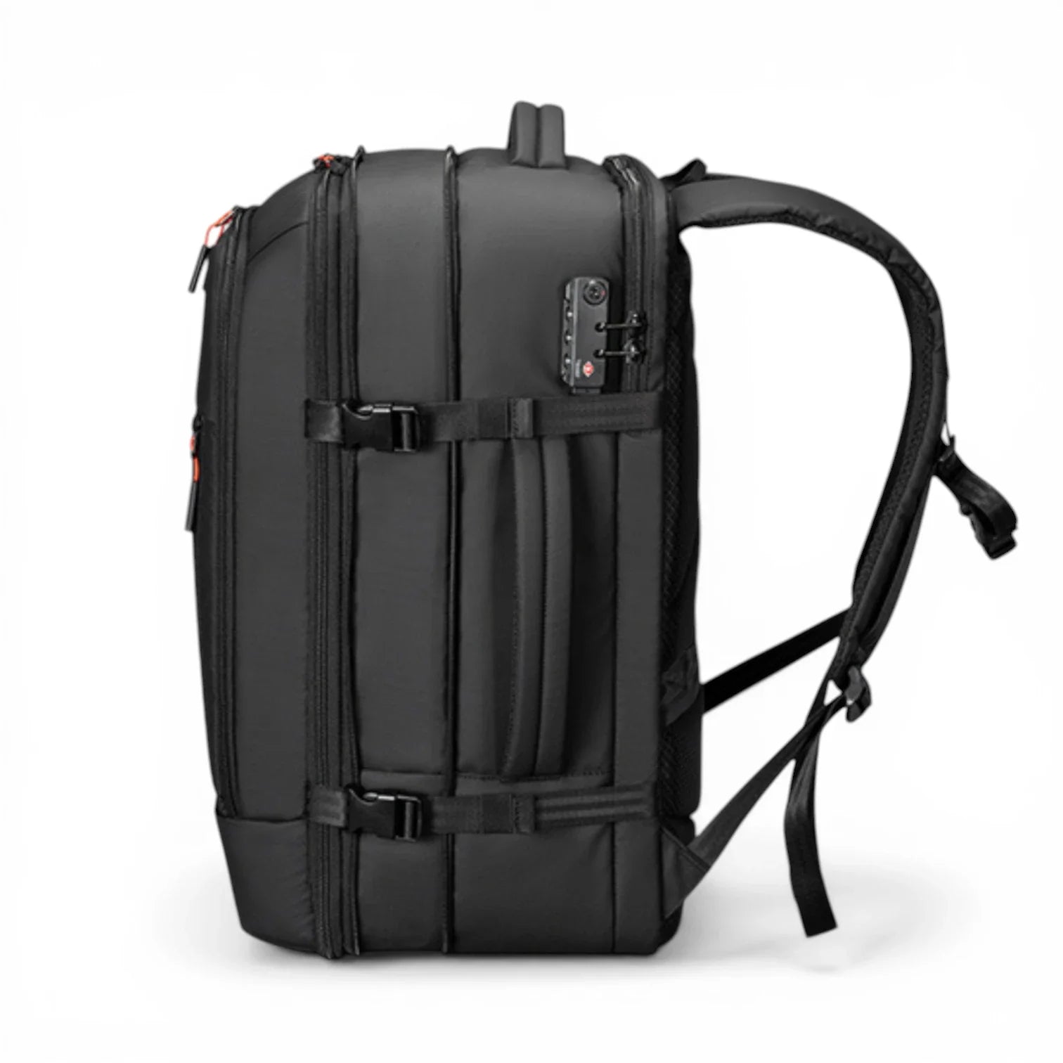 Sac à dos Kings Travel Pack noir antivol avec serrure à combinaison