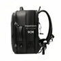 Sac à dos de voyage cabine AeroPack 30 extensible avec bretelles noires